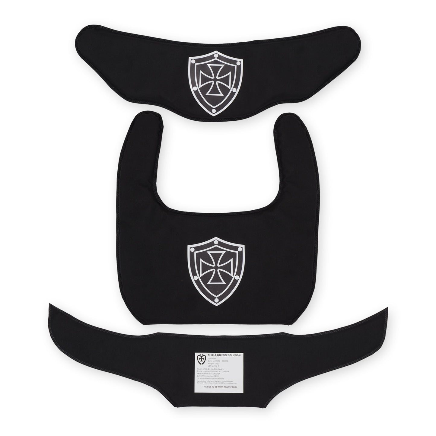Sada mäkkých balistických vložiek pre krk M-Tac Elite Gorget